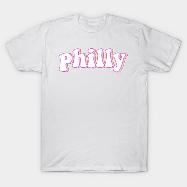 Philly Retro T-Shirt by lolosenese